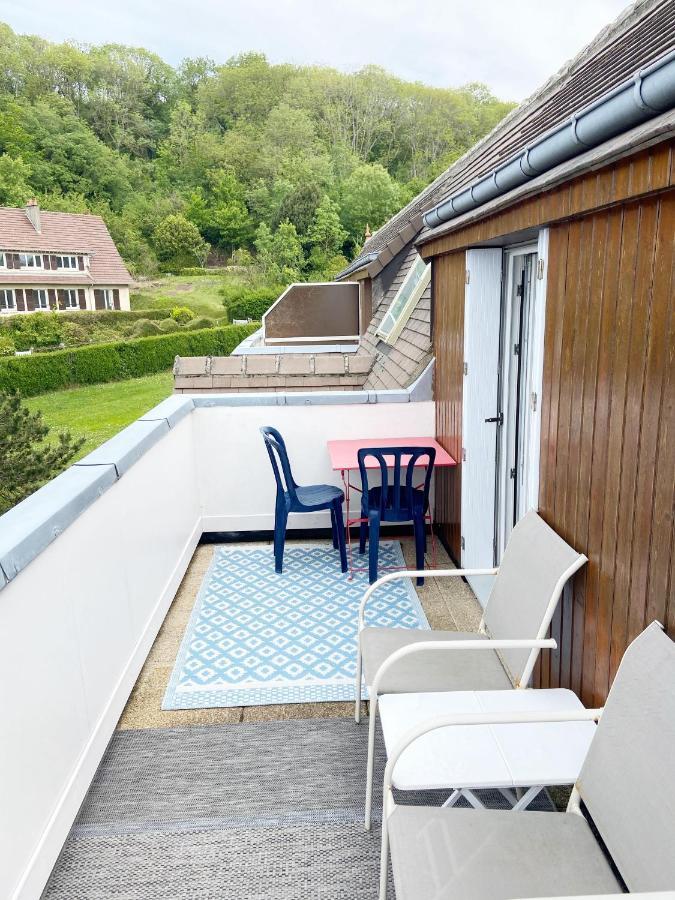 A 10 Minutes A Pieds De La Plage, Residence La Corniche Du Mont Canisy - Traveller Award 2023 Блонвиль-сюр-Мер Экстерьер фото